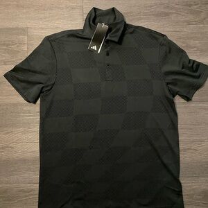 Adidas Men's Black Polo Shirt